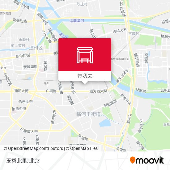 玉桥北里地图