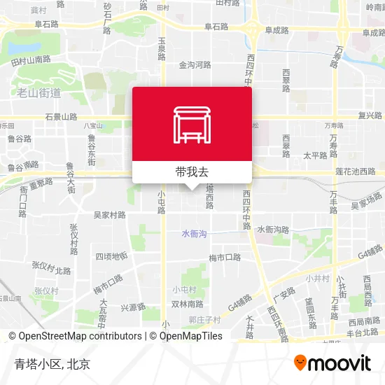 青塔小区地图