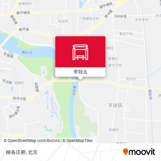 柳各庄桥地图