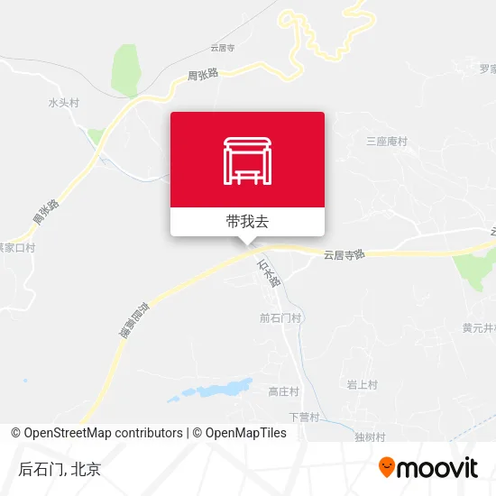 后石门地图