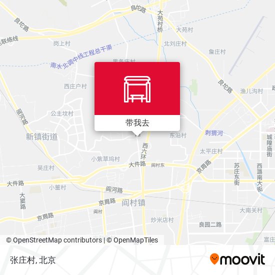 张庄村地图