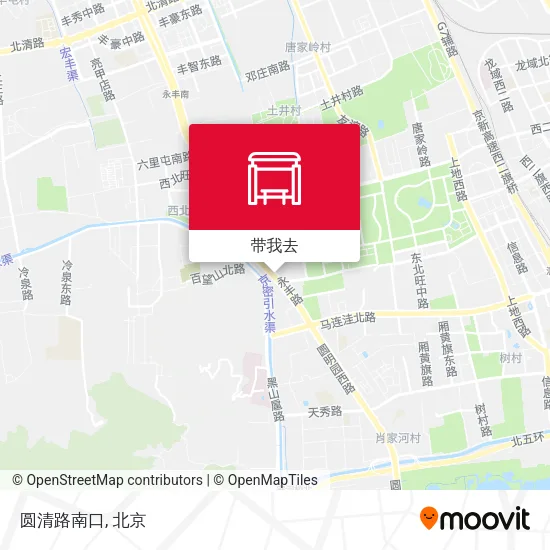 圆清路南口地图