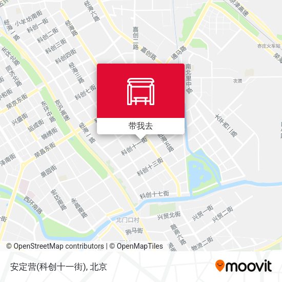 安定营(科创十一街)地图