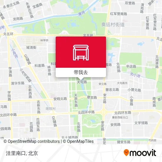 洼里南口地图