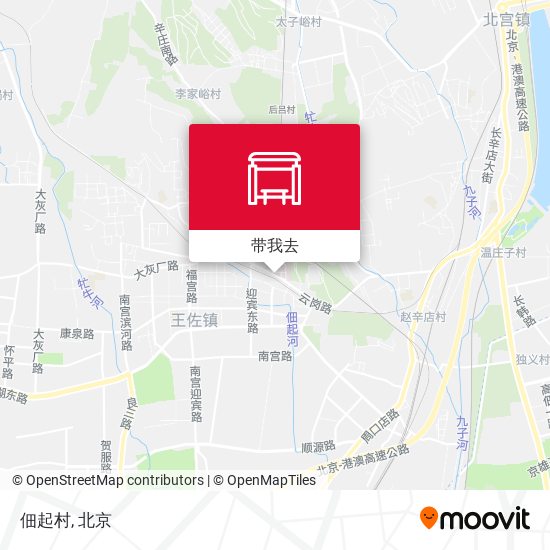 佃起村地图