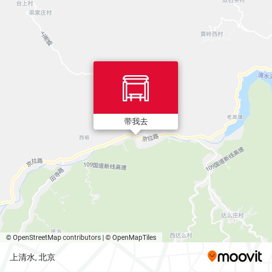 上清水地图