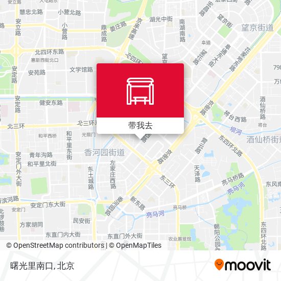 曙光里南口地图