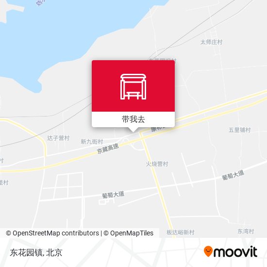 东花园镇地图