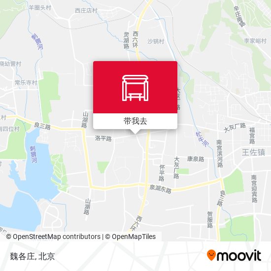 魏各庄地图