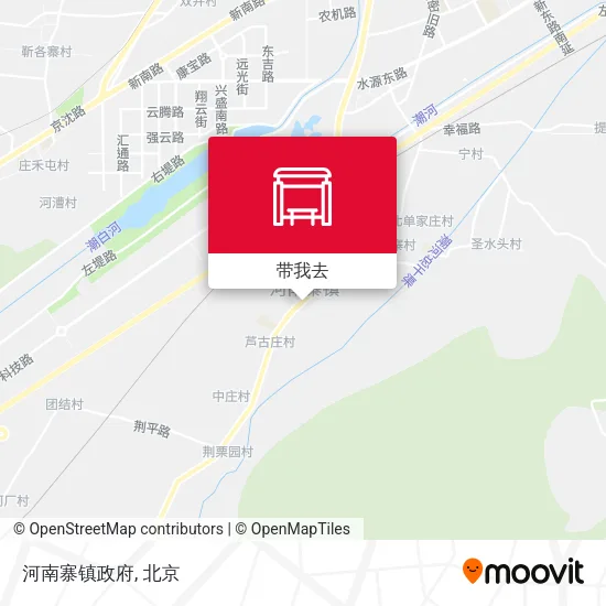 河南寨镇政府地图