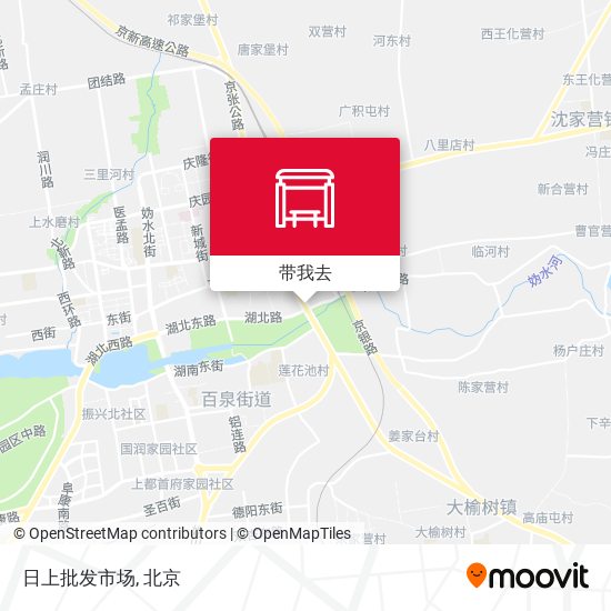 日上批发市场地图