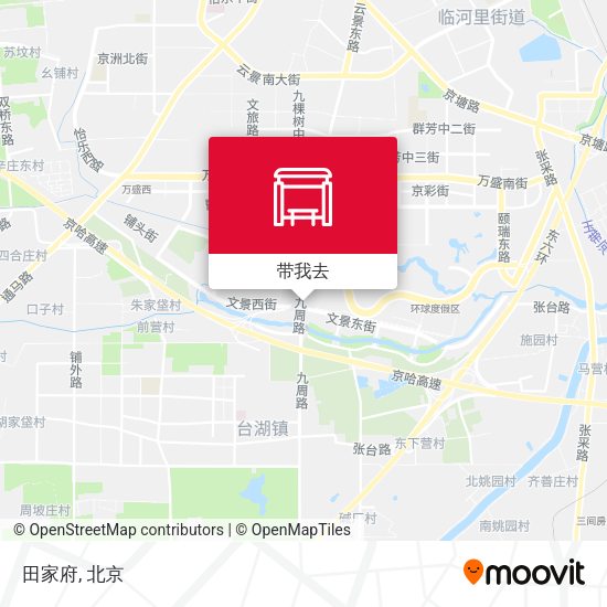 田家府地图