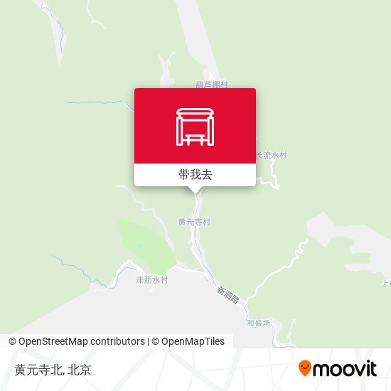 黄元寺北地图