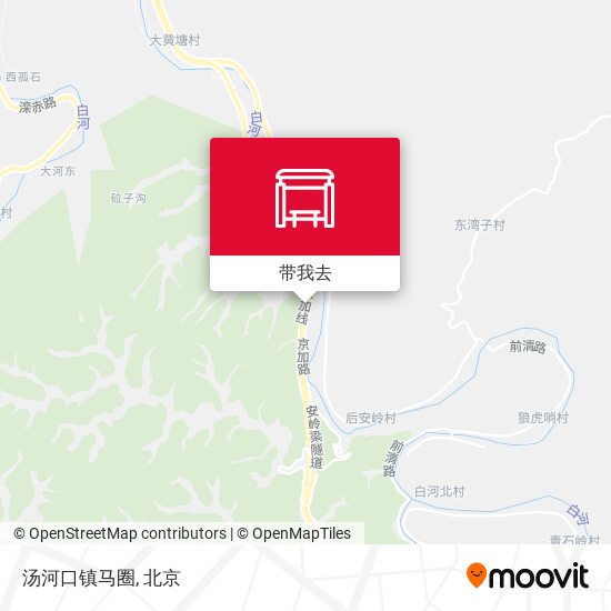 汤河口镇马圈地图