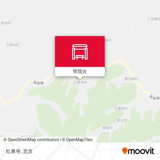 红果寺地图