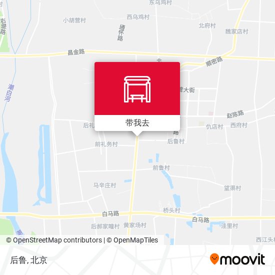 后鲁地图