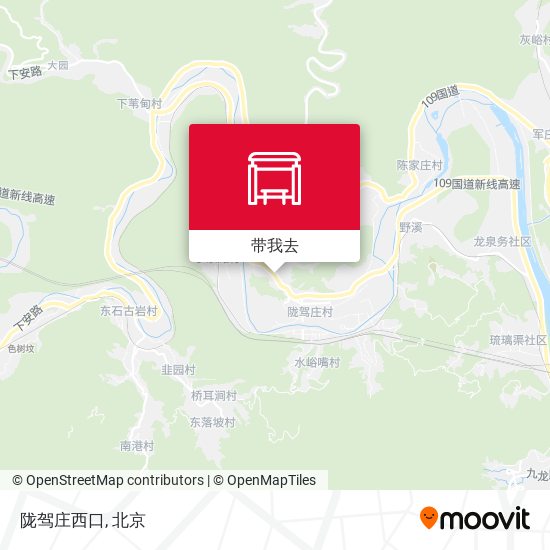 陇驾庄西口地图