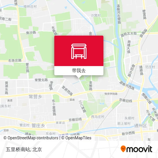 五里桥南站地图