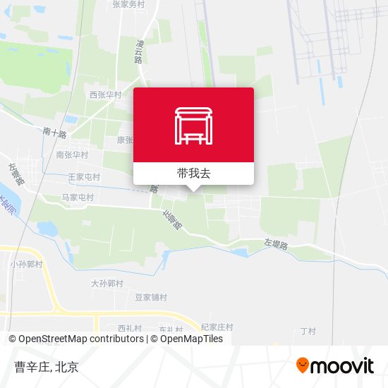 曹辛庄地图