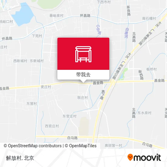 解放村地图