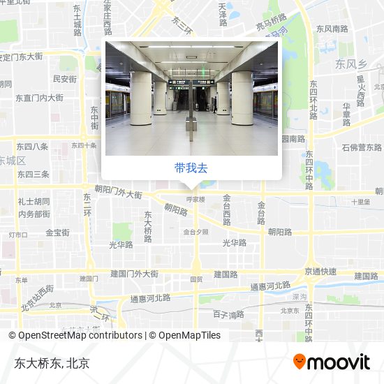 东大桥东地图