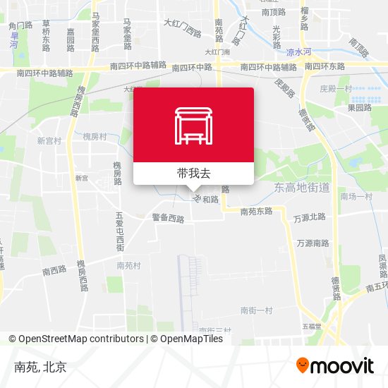 南苑地图