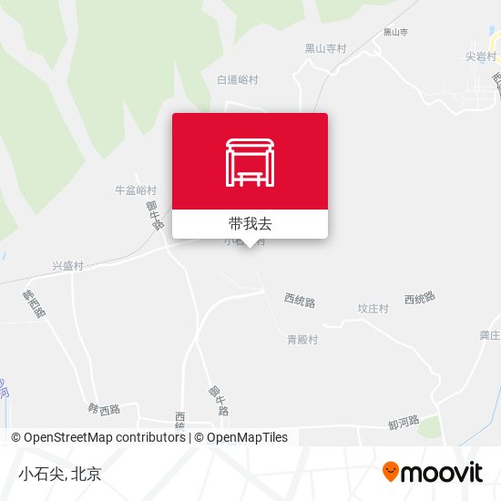 小石尖地图