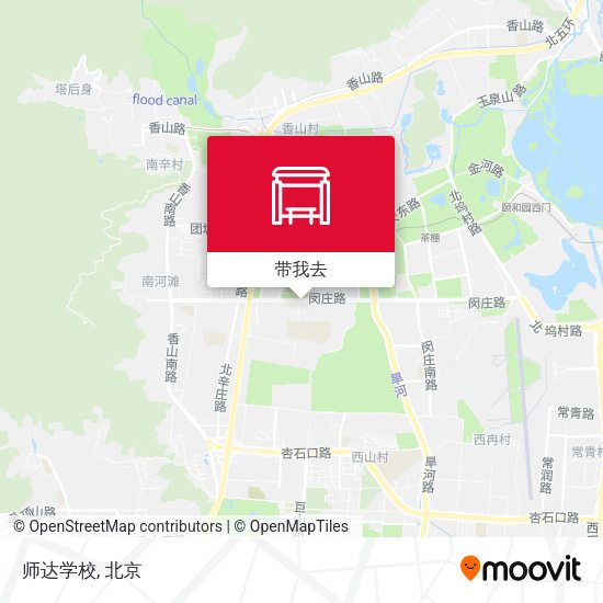 师达学校地图