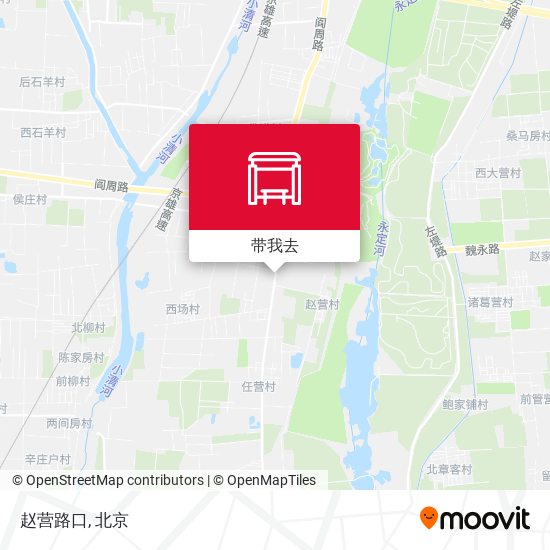 赵营路口地图