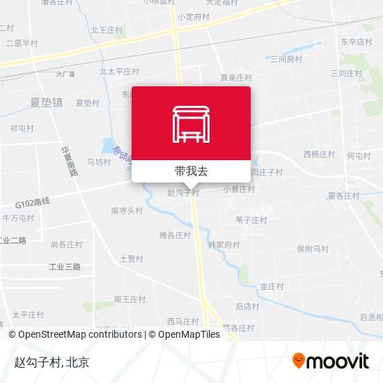 赵勾子村地图