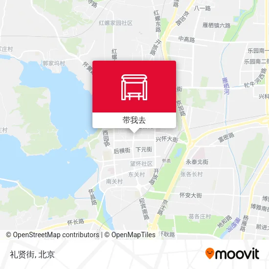 礼贤街地图
