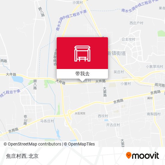 焦庄村西地图