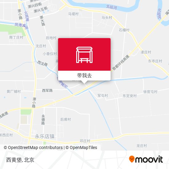 西黄垡地图