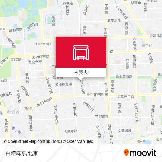 白塔庵东地图