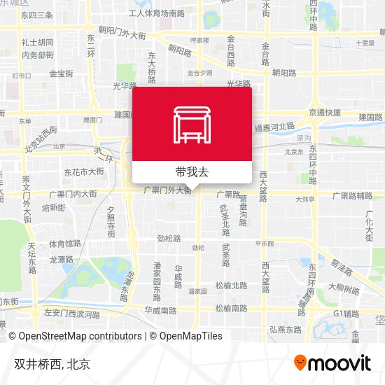 双井桥西地图