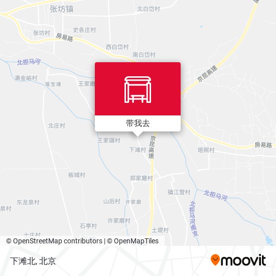 下滩北地图