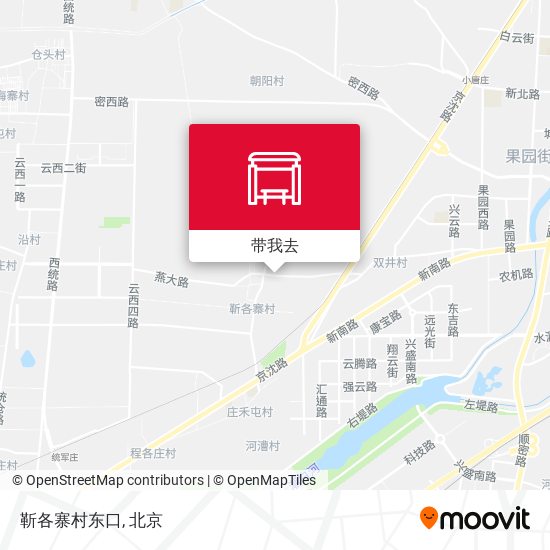 靳各寨村东口地图