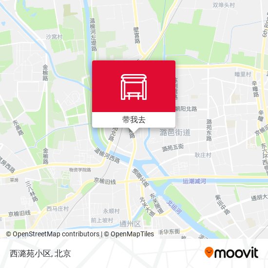 西潞苑小区地图