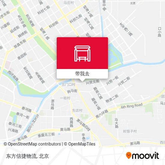 东方信捷物流地图