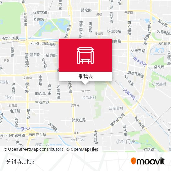 分钟寺地图