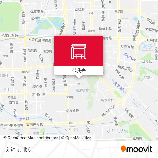 分钟寺地图