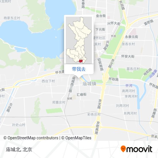 庙城北地图
