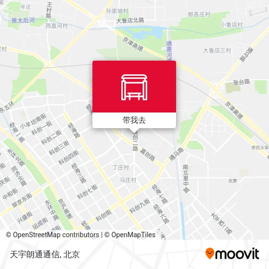 天宇朗通通信地图