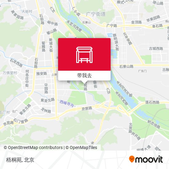 梧桐苑地图