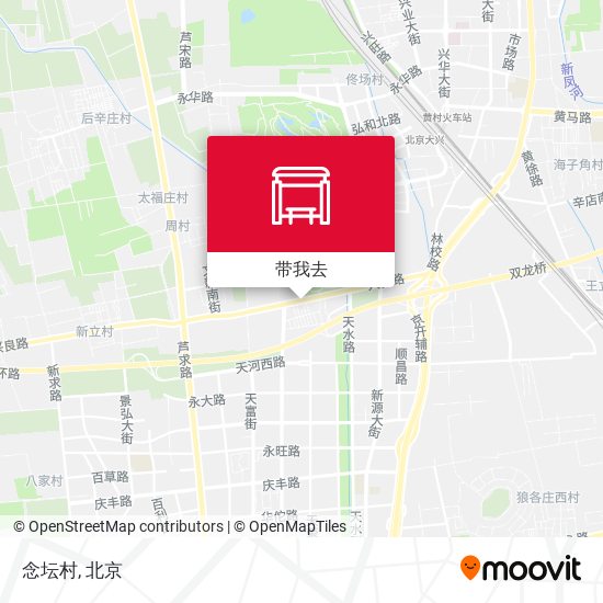 念坛村地图