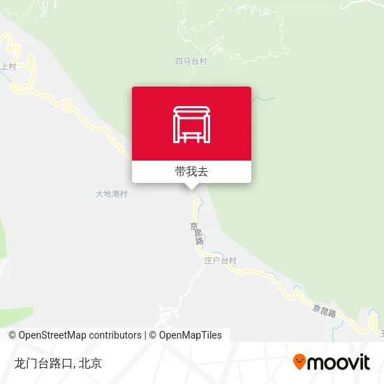 龙门台路口地图