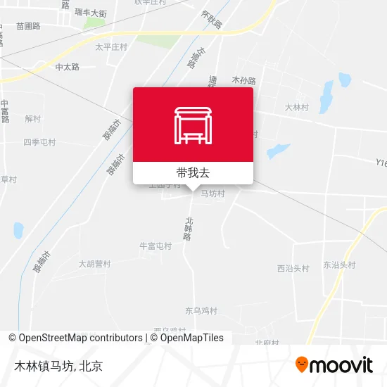 木林镇马坊地图