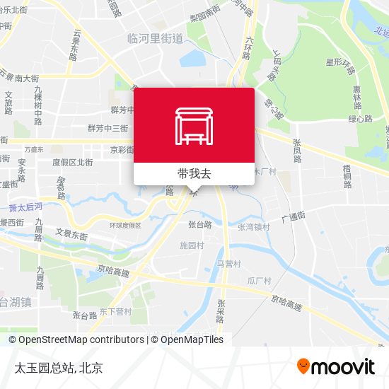 太玉园总站地图