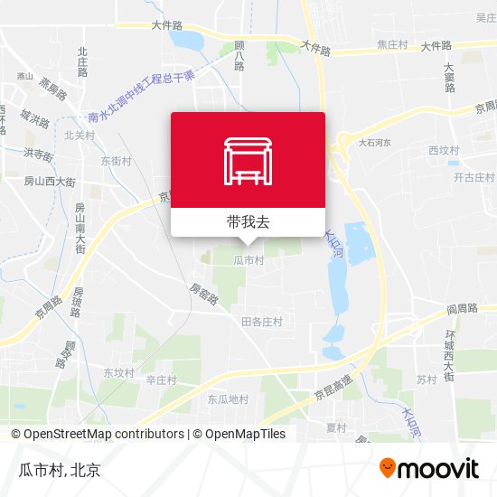瓜市村地图