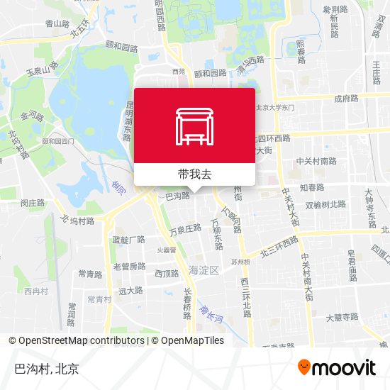 巴沟村地图